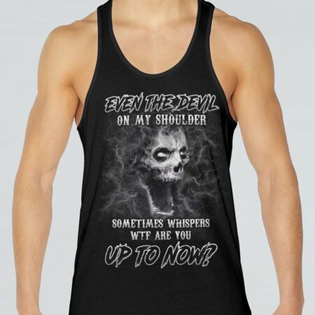 EVEN THE DEVIL ON MY SHOULDER ALL OVER PRINT - YHLN1702233