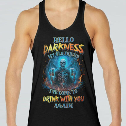DRINK WITH YOU AGAIN REAPER BLUE FIRE ALL OVER PRINT - TLNZ2004231