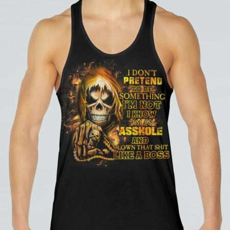 I DON'T PRETEND TO BE SOMETHING I'M NOT ALL OVER PRINT - YHHN2303233