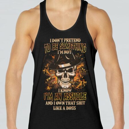 I DON'T PRETEND TO BE SOMETHING I'M NOT ALL OVER PRINT - YHLN1402232