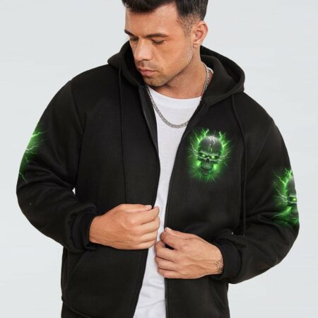 I AM THE STORM GRUMPY OLD MAN THUNDER SKULL ALL OVER PRINT - TLNZ0404233