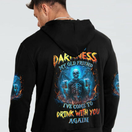 DRINK WITH YOU AGAIN REAPER BLUE FIRE ALL OVER PRINT - TLNZ2004231