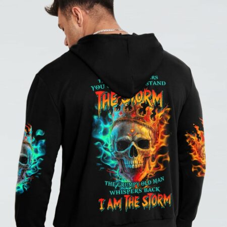 I AM THE STORM SKULL OLD MAN KING ALL OVER PRINT - TLTM0303232