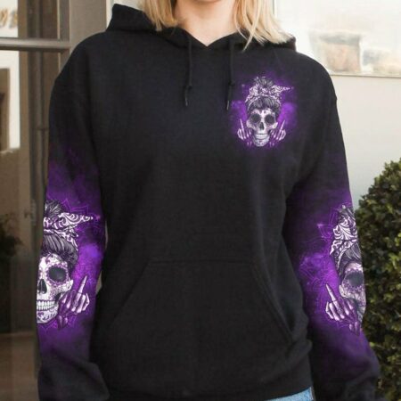 DON'T LIKE MY ATTITUDE SKULL ALL OVER PRINT - YHLN2203231