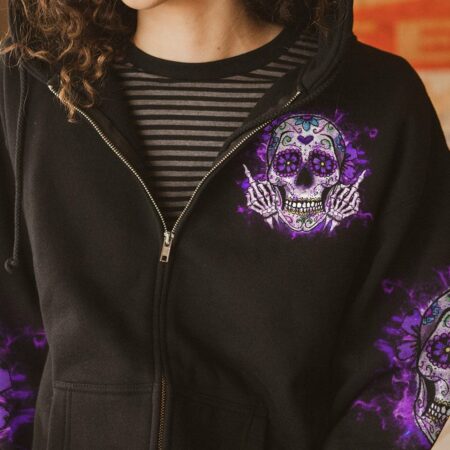 CAN YOU SEE THE F YOU SKULL ALL OVER PRINT - YHHG2903231
