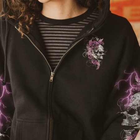I AM THE STORM FLOWER SKULL ALL OVER PRINT - TLTR0802232