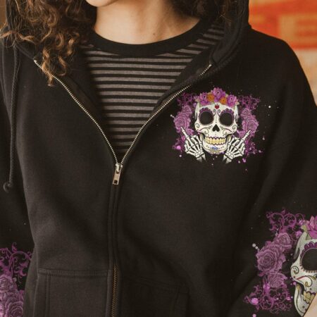 I'M A B DON'T TRY ME SUGAR SKULL ALL OVER PRINT - YHHG2103233