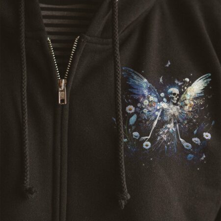 KARMA FAIRY SKELETON DAISY ALL OVER PRINT - TLTW2102235