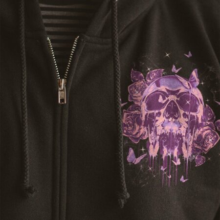 I AM A SWEET GIRL BUT IF YOU PISS ME OFF ROSE BUTTERFLY SKULL ALL OVER PRINT - TLTW0302232
