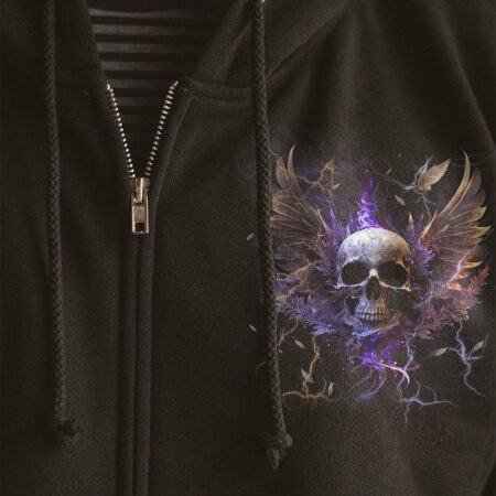I AM THE STORM SKULL WINGS ALL OVER PRINT - TLTM0802233