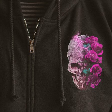 I'M A B DON'T TRY ME SKULL ROSE ALL OVER PRINT - TLTR0803231