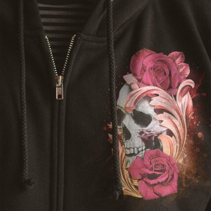 IF YOU THINK I'M A B ROSE SKULL ALL OVER PRINT - YHDU3103234