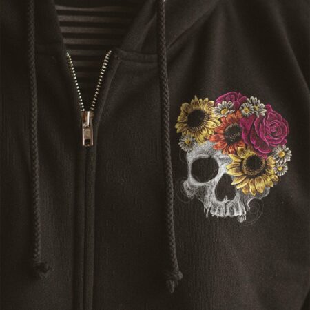 I CAN BUY MYSELF FLOWER SKULL ALL OVER PRINT - TLTW1603234