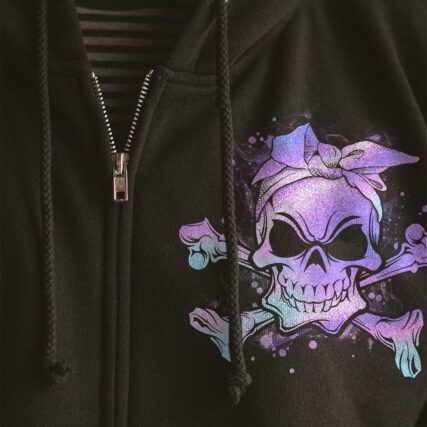 I'M A B DON'T TRY ME HOLO ALL OVER PRINT - YHHN0202232