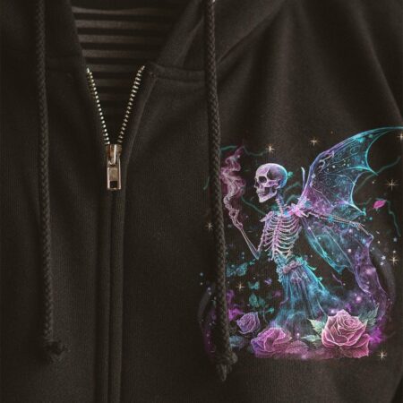 KARMA FAIRY SKULL SKELETON ALL OVER PRINT - YHHG2302234