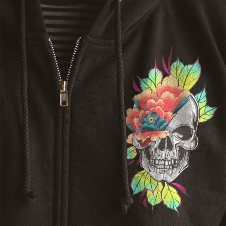 I AM THE STORM FLOWER SKULL ALL OVER PRINT - TLTW0803231
