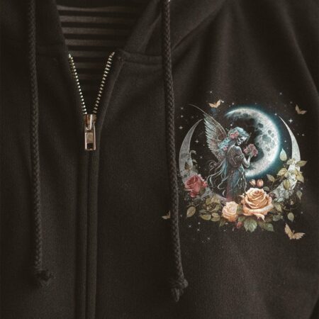 KARMA FAIRY SKULL MOON ROSES ALL OVER PRINT - TLTW2702233
