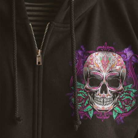 HELLO DARKNESS MY OLD FRIEND SKULL ALL OVER PRINT - YHNT2003231