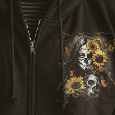 CAN YOU SEE THE F YOU SKULL ROSE ALL OVER PRINT - TLTM1302234