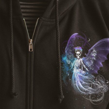 KARMA FAIRY SKULL ALL OVER PRINT - YHHN2702234