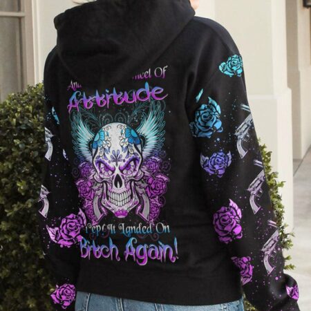 I WOKE UP TODAY SKULL ROSE ALL OVER PRINT - YHHN3101232