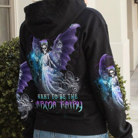 KARMA FAIRY SKULL ALL OVER PRINT - YHHN2702234