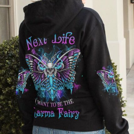KARMA FAIRY SKULL ALL OVER PRINT - YHHG0702231