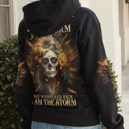 I AM THE STORM SUGAR SKULL ALL OVER PRINT - YHHG2702231