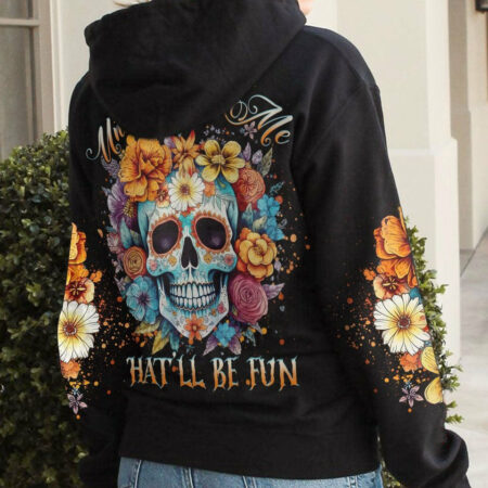 GO AHEAD UNDERESTIMATE ME FLOWER ALL OVER PRINT - YHHG1304233