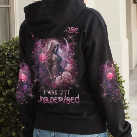 IN MY DEFENSE I WAS LEFT UNSUPERVISED ALL OVER PRINT - YHHG0603231