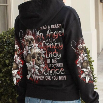 I HOLD A BEAST AN ANGEL ALL OVER PRINT - YHDU3103231