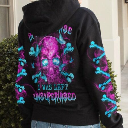 IN MY DEFENSE I WAS LEFT UNSUPERVISED ALL OVER PRINT - YHHN1502234