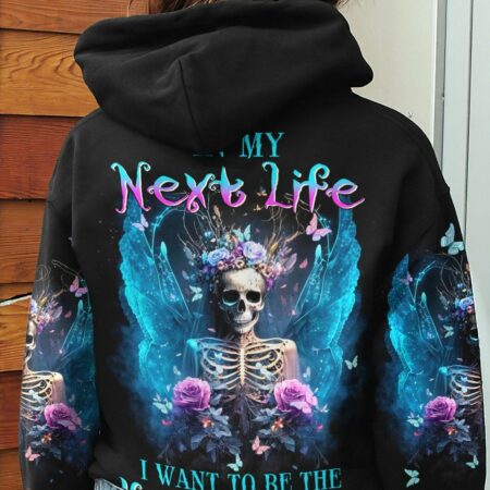 KARMA FAIRY SKULL ALL OVER PRINT - YHHN2202232