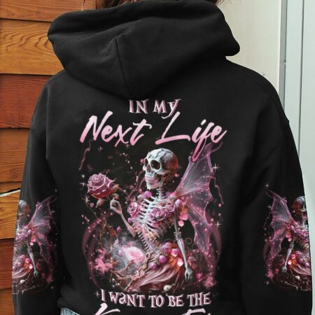 KARMA FAIRY SKULL SKELETON ROSE ALL OVER PRINT - YHLN0203234