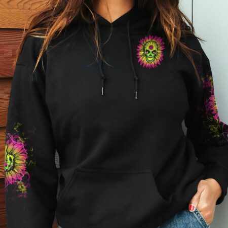 I AM THE STORM SUGAR SKULL SUNFLOWER ALL OVER PRINT - TLTW0103232