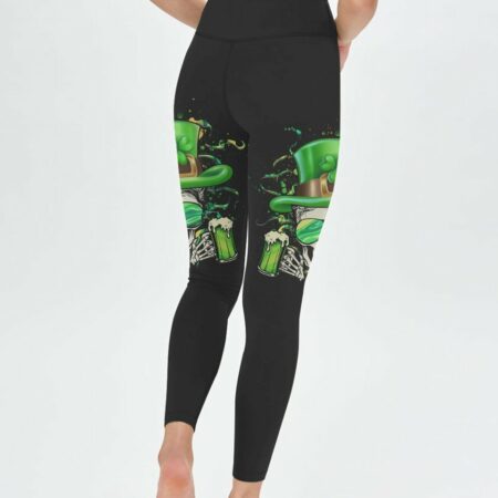 HELLO DARKNESS MY OLD FRIEND SKULL BEER PATRICK'S DAY ALL OVER PRINT - YHHG0102231
