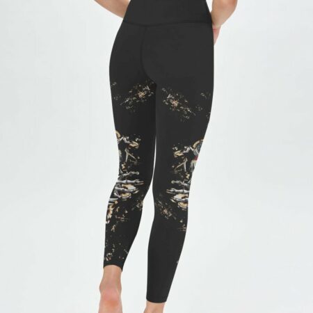 I TRY TO AVOID DRAMA CRACK SKULL LEOPARD ALL OVER PRINT - TLTW1101234