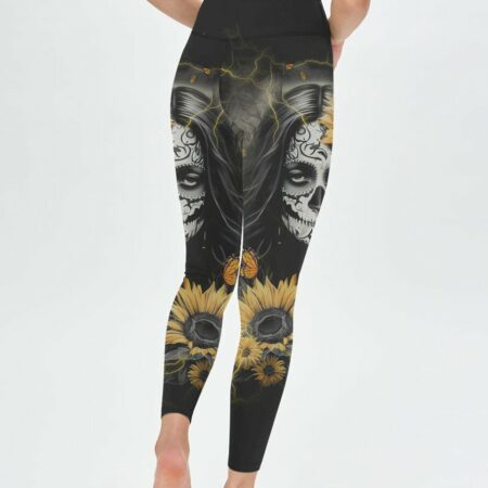 CAN YOU SEE THE F YOU SKULL ROSE ALL OVER PRINT - TLTM1302234