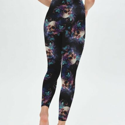 KARMA FAIRY SKULL BUTTERFLY SMOKE ALL OVER PRINT - TLNO0302233