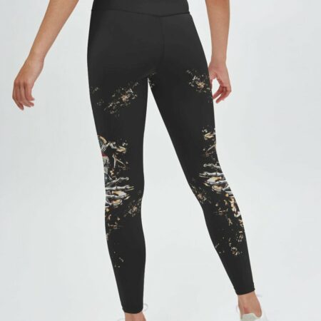 I TRY TO AVOID DRAMA CRACK SKULL LEOPARD ALL OVER PRINT - TLTW1101234