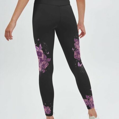I AM A SWEET GIRL BUT IF YOU PISS ME OFF ROSE BUTTERFLY SKULL ALL OVER PRINT - TLTW0302232