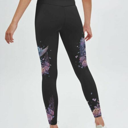 KARMA FAIRY SKULL SKELETON WINGS ALL OVER PRINT - TLTW0702231
