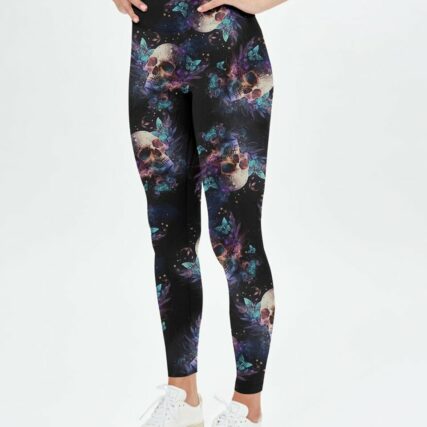KARMA FAIRY SKULL BUTTERFLY SMOKE ALL OVER PRINT - TLNO0302233