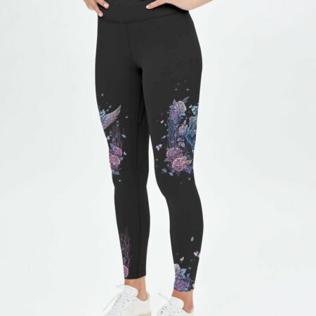 KARMA FAIRY SKULL SKELETON WINGS ALL OVER PRINT - TLTW0702231