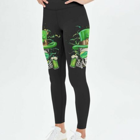HELLO DARKNESS MY OLD FRIEND SKULL BEER PATRICK'S DAY ALL OVER PRINT - YHHG0102231