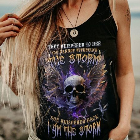 I AM THE STORM SKULL WINGS ALL OVER PRINT - TLTM0802233