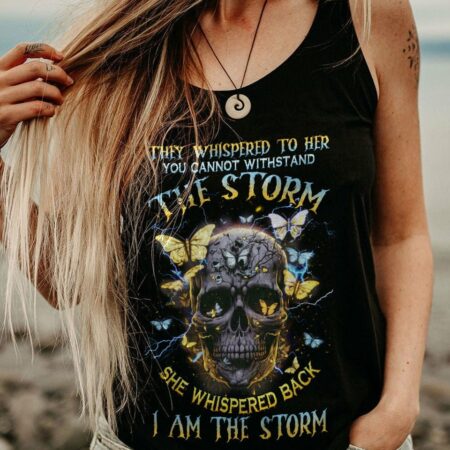 I AM THE STORM SKULL BUTTERFLY ALL OVER PRINT - TLNZ0803232