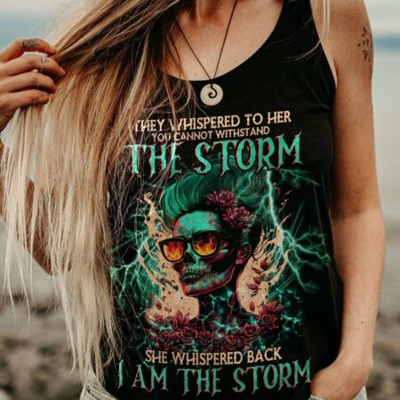 I AM THE STORM SKULL GIRL ALL OVER PRINT - TLNO0604232