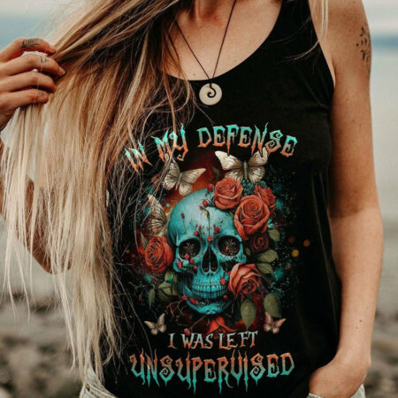 IN MY DEFENSE I WAS LEFT UNSUPERVISED ALL OVER PRINT - YHHG1404232