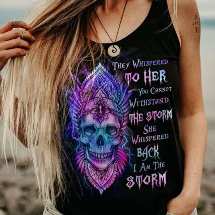 I AM THE STORM SKULL TATTOOS ALL OVER PRINT - YHLN2102231